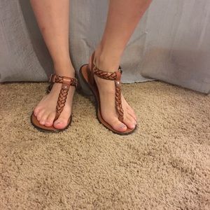 American Eagle Braided Sandals
